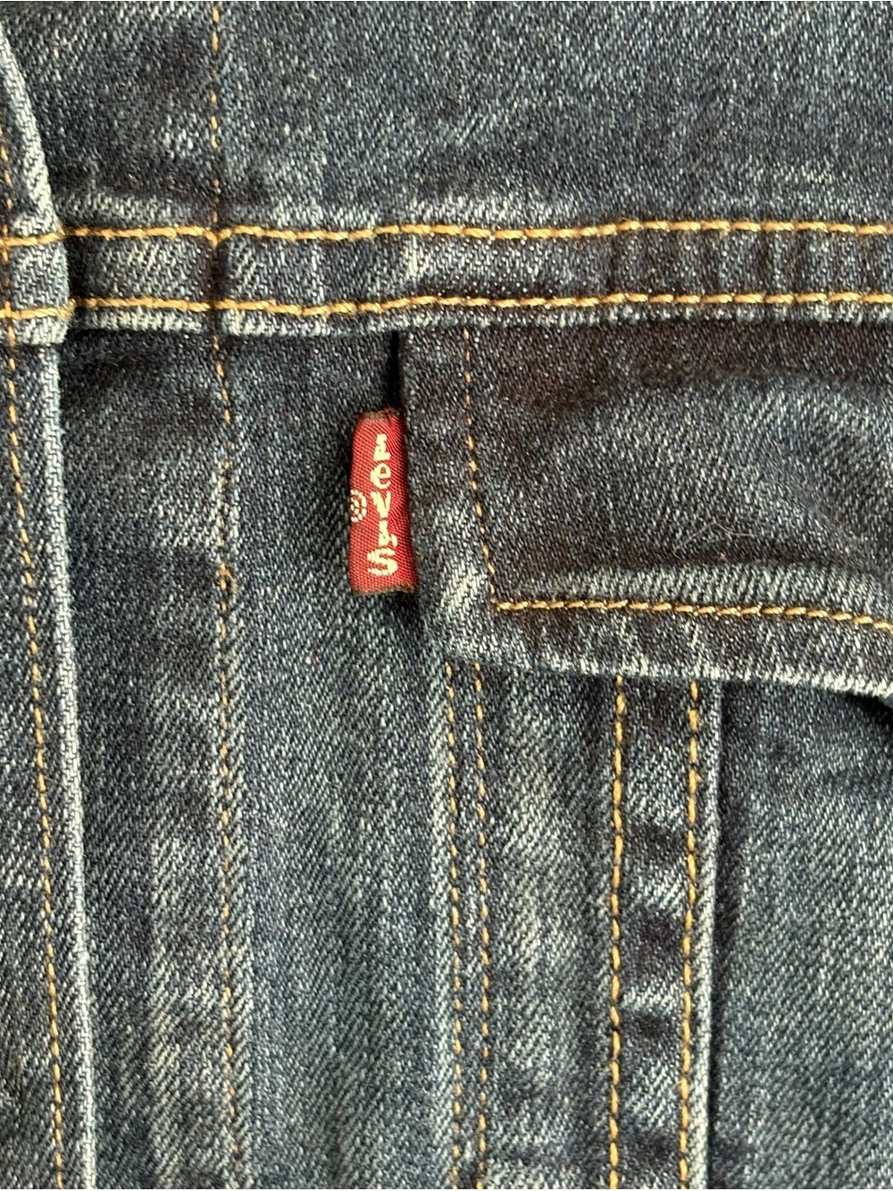 Levi Strauss & Co. Denim Trucker Jean Jacket Womens Size Large - Picture 5 of 6